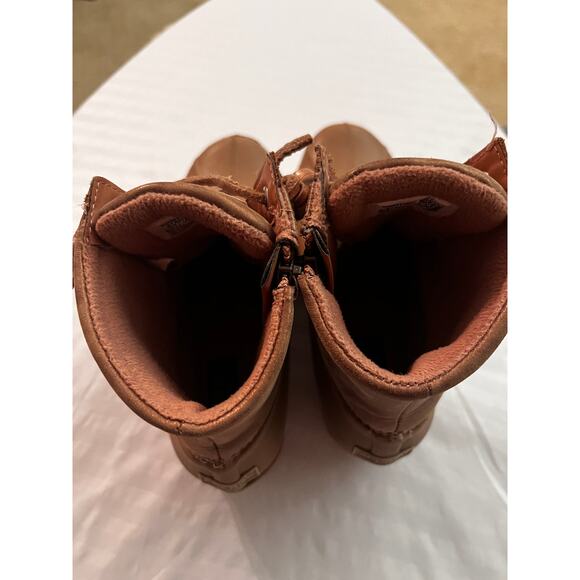 Sperry Duck Boots Women’s 6 Brown Leather Waterproof Lace-Up Ankle - Picture 5 of 6